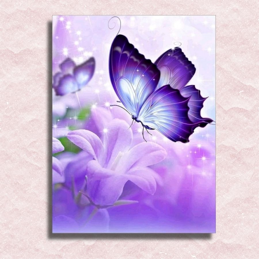 Magic Butterfly Canvas - Paint by numbers