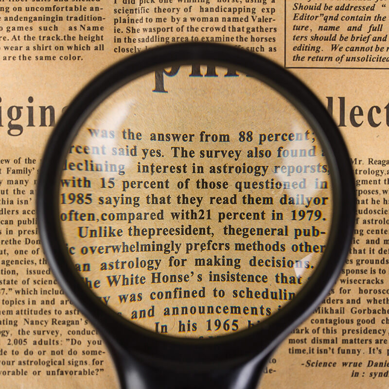 Magnifying Glass with LED - Painting by numbers shop