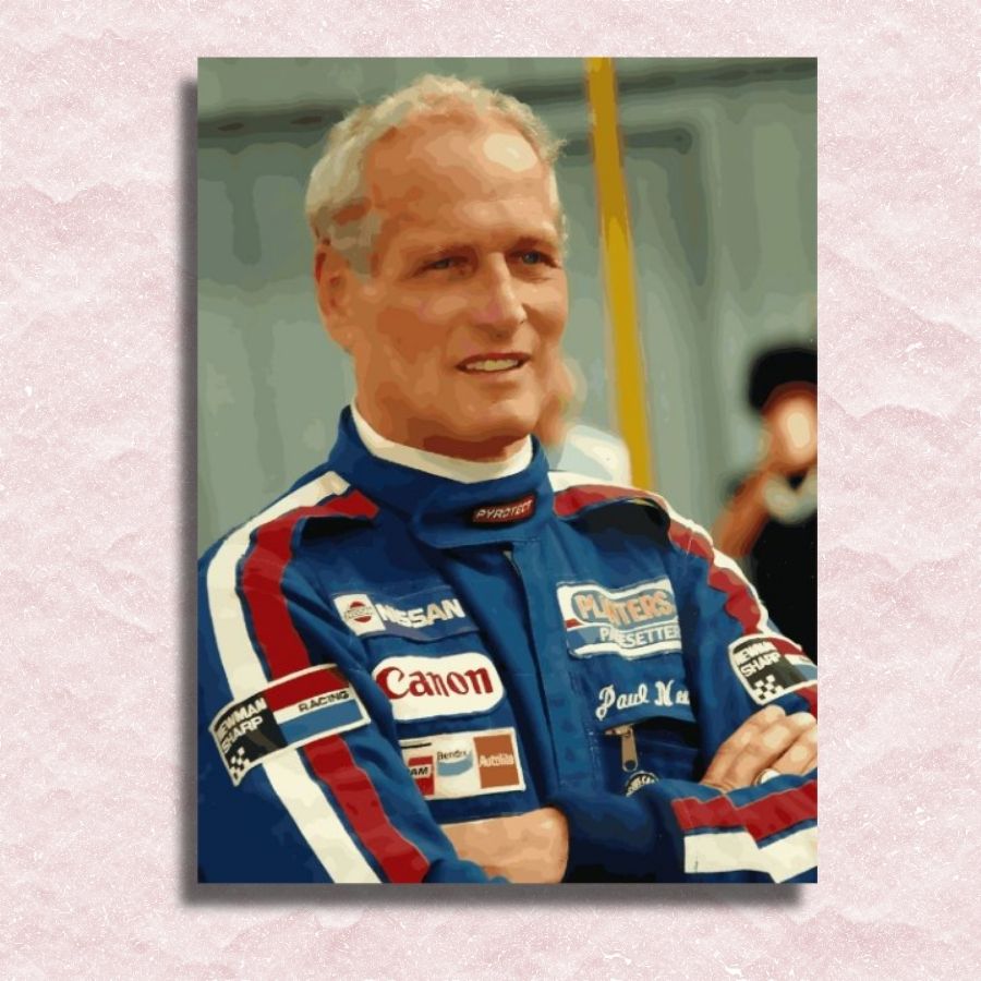 Paul Newman Canvas - Paint by numbers