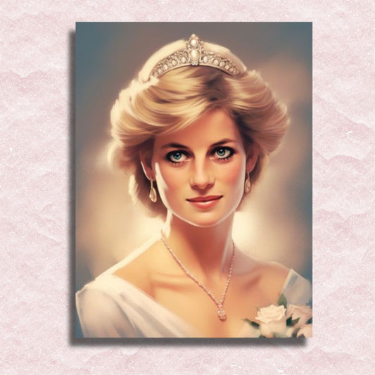 Princess Diana Canvas - Paint by numbers