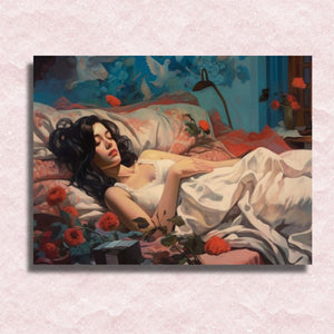 Sleeping Beauty Canvas - Paint by numbers