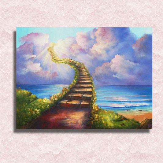 Stairs to Heaven Canvas - Paint by numbers