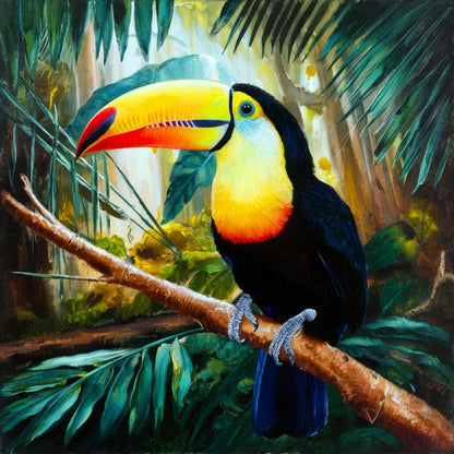 Toucan Bird - Paint by numbers