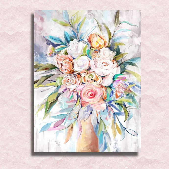 Wedding Bouquet Canvas - Paint by numbers