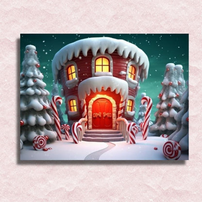 Winter Cup Home Canvas - Paint by numbers