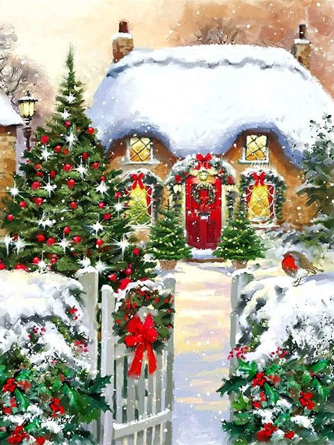 Christmas Comes to You - Paint by numbers