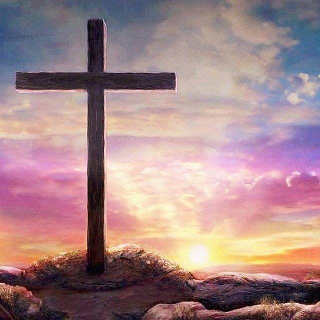 Cross on Golgotha - Paint by numbers
