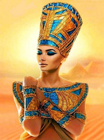 Egyptian Woman - Paint by numbers