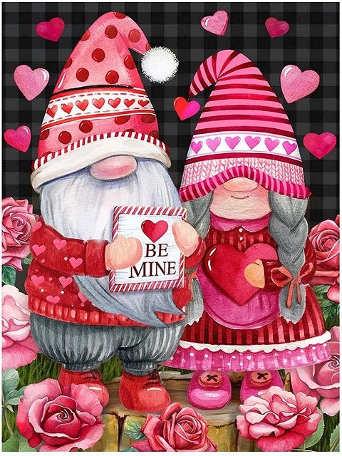 Gnomes Be Mine - Paint by numbers