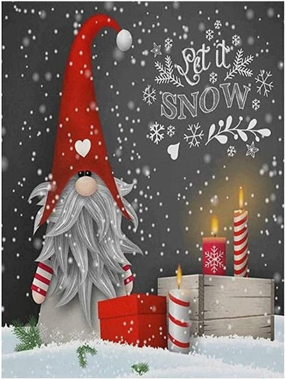 Let it Snow Dwarf - Paint by numbers