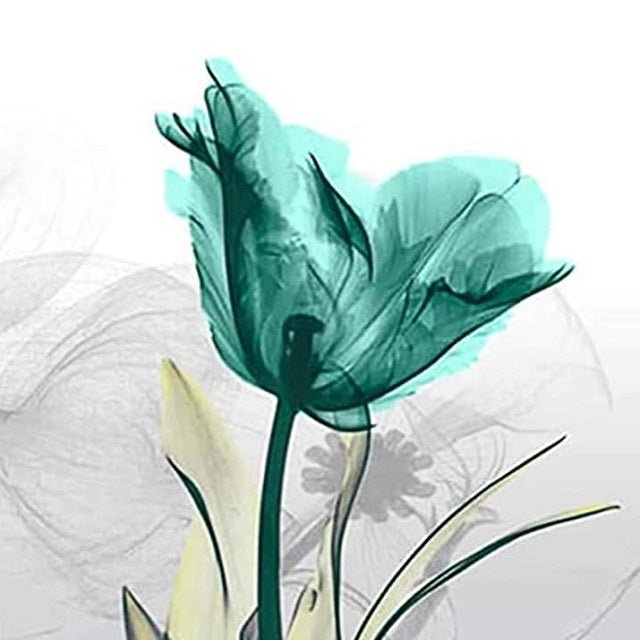 Mini Emerald Tulip - Paint by numbers