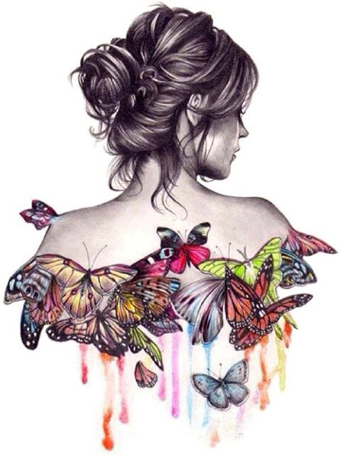 Turning Into Butterflies - Paint by numbers