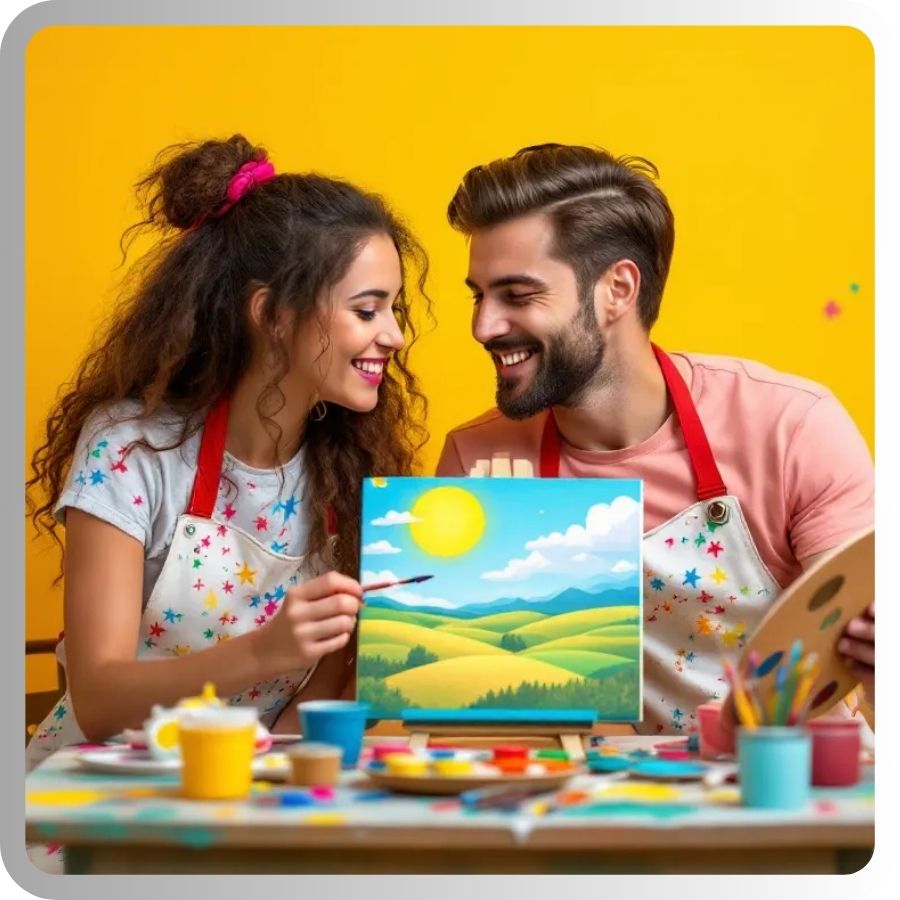 Perfect Paint by Numbers Date Night