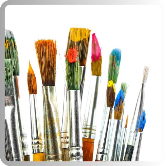 paint brushes for paint by numbers