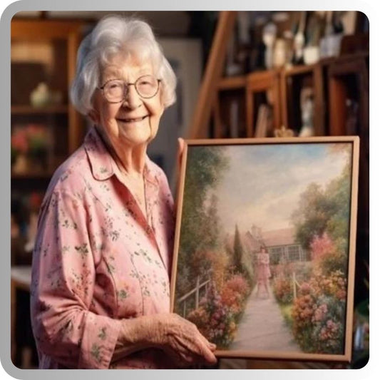 Paint by numbers for seniors - the joy of painting