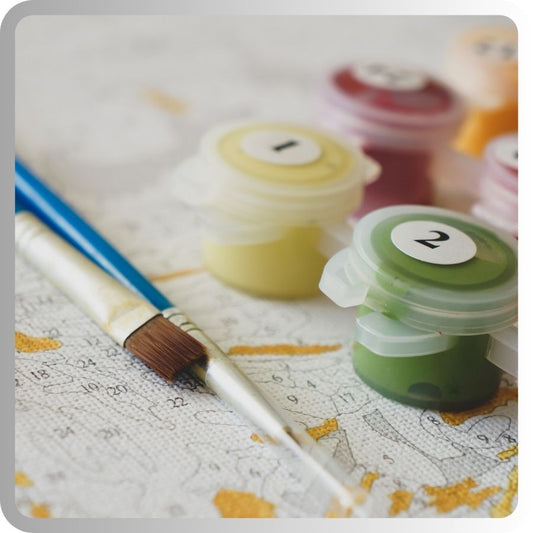 Who are paint by numbers kits suitable for?