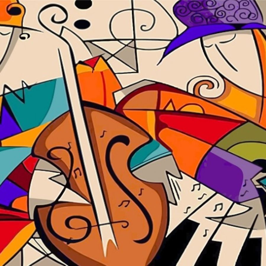 Abstract Paint by Numbers Kits for Adults – Painting By Numbers Shop