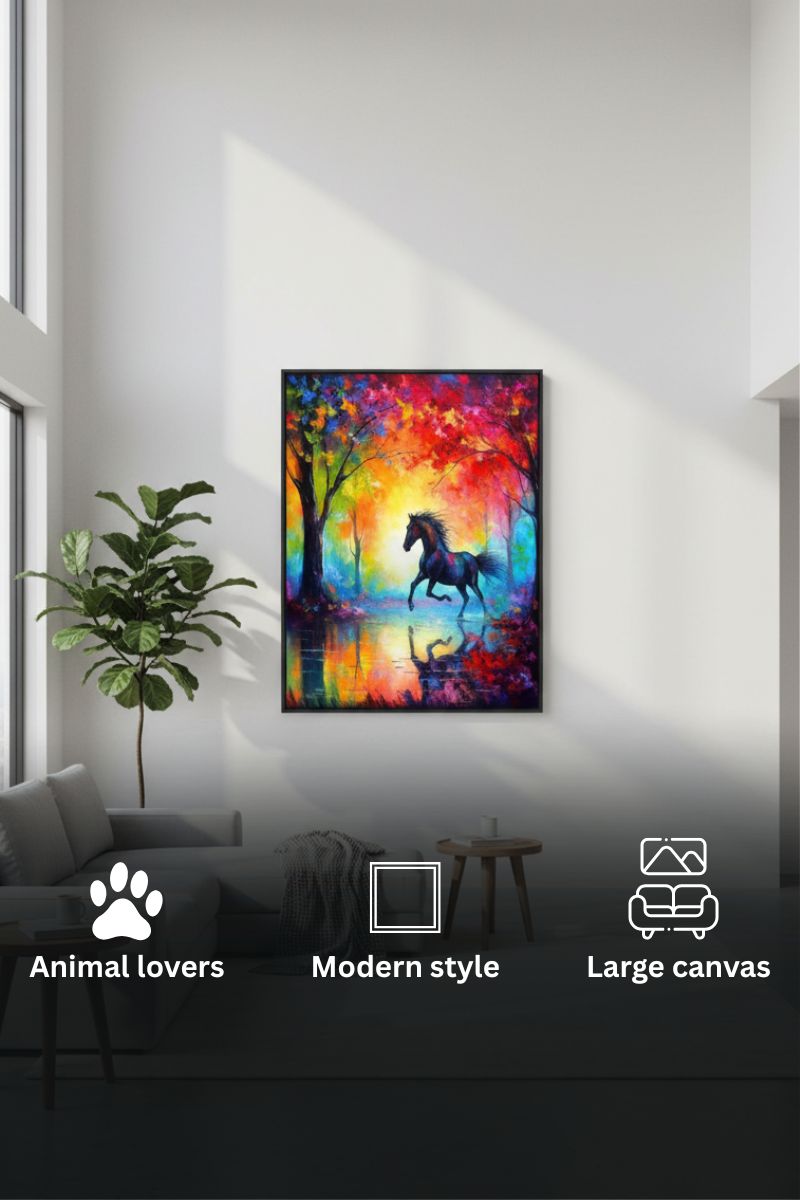 Horse Paint by Numbers - Painting by numbers shop