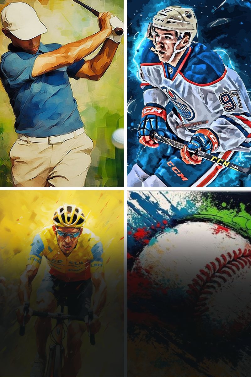 Sport Collection - Paint by Numbers