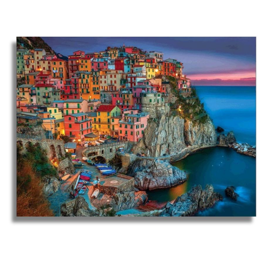 An urban scene from the city painting collection