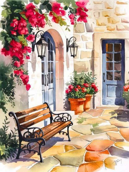 Afternoon Stillness - Paint by Numbers