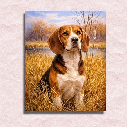 Beagle Paint by numbers