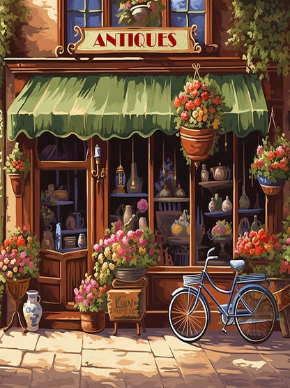 Antiques Store - Painting by numbers shop