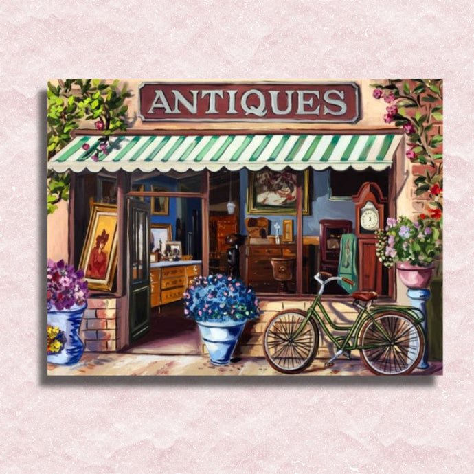 Antiques Store Canvas - Paint by numbers