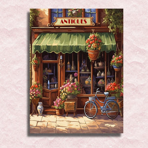 Antiques Store Canvas - Painting by numbers shop