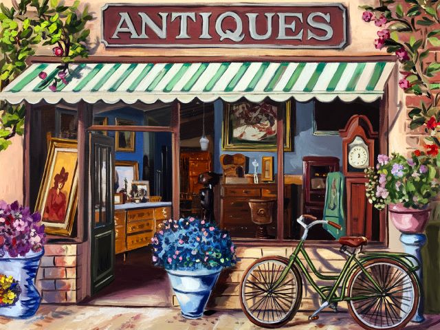 Antiques Store - Paint by numbers