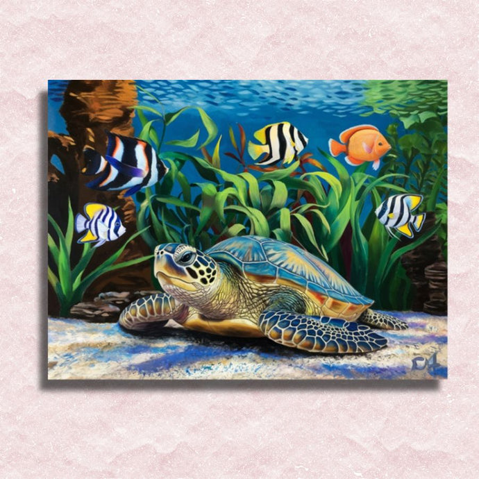 Aquarium Canvas - Paint by numbers