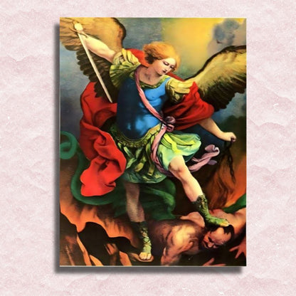 Archangel Michael Canvas - Painting by numbers shop