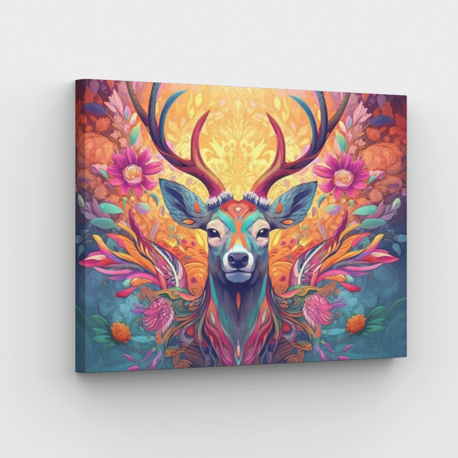 Deer Paint by Numbers - Painting by Numbers Shop