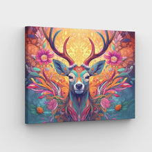 Laden Sie das Bild in den Galerie-Viewer, Artistic Deer Canvas – Malen-nach-Zahlen-Shop
