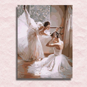 Ballerinas Canvas - Painting by numbers shop