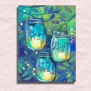 Be a Light Canvas - Painting by numbers shop