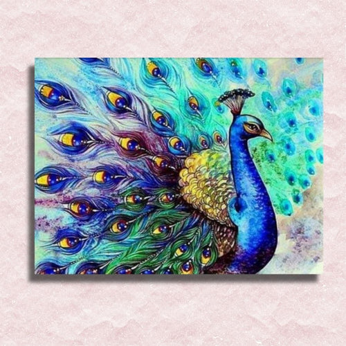 Beautiful Peacock - Painting by numbers shop