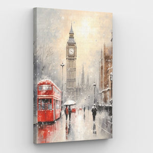Londen Big Ben schilderen op nummer canvas
