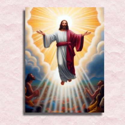Blessing of Jesus Canvas - Painting by numbers shop