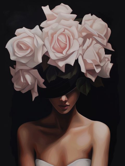 Blindfolded Bloom - Painting by numbers shop