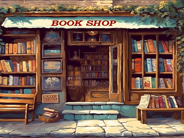 Bookstore - Painting by numbers shop