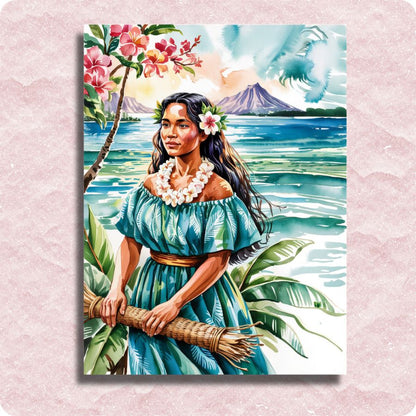 Born of the Sea Canvas 
- Paint by numbers