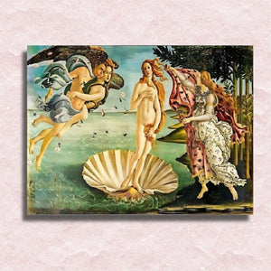 Botticelli - Die Geburt der Venus Leinwand - Malen-nach-Zahlen-Shop