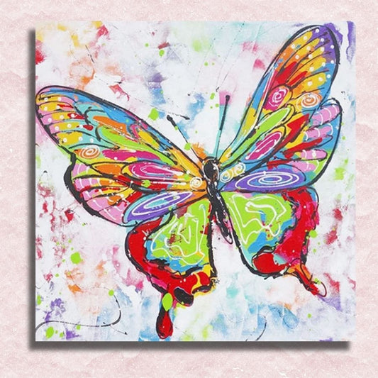 Butterfly Color Rhapsody Canvas - Painting by numbers shop