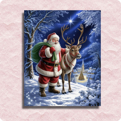 Christmas Santa Claus - Paint by numbers