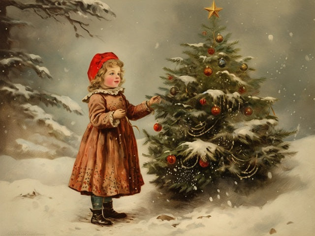 Weihnachtsbaumwunder - Malen-nach-Zahlen-Shop