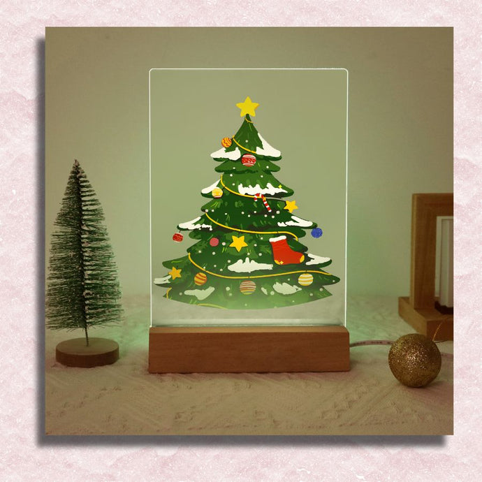 Christmas Lamp - Paint by Numbers