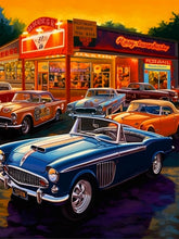 Laad de afbeelding in de Gallery-viewer, Classic Cars Paint by Numbers