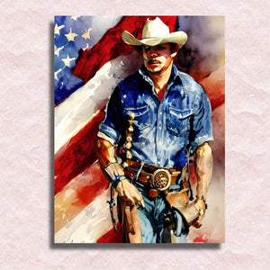 Cowboy Canvas - Painting by numbers shop
