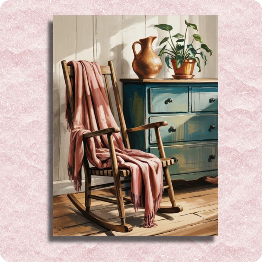 Cozy Peaceful Corner Canvas - Paint by numbers